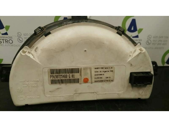 Přístrojová deska  Citroen C2 2003 9650735480  