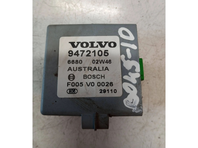 Pojistková skříňka Řídící jednotka BSM 9472105, F005V00026   Volvo V70 2002