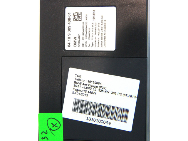 Блок управления 018927, 9309408   BMW 5 F10 F11