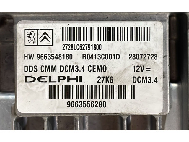 Řídící jednotka 28072728, 28072728   Peugeot 407 2006