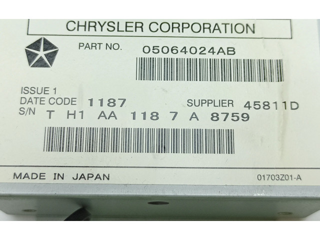 Блок управления навигации (GPS) 05064024AB, 45811D   Chrysler 300 - 300C