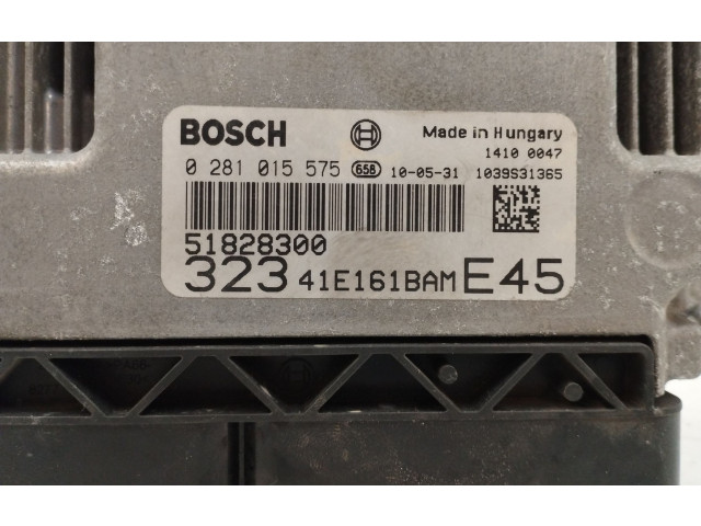 Блок управления двигателя 51828300, 0281015575   Fiat Linea