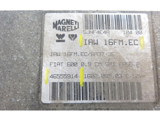 Řídící jednotka IAW16FMEC, 46555914   Fiat Seicento/600 1999