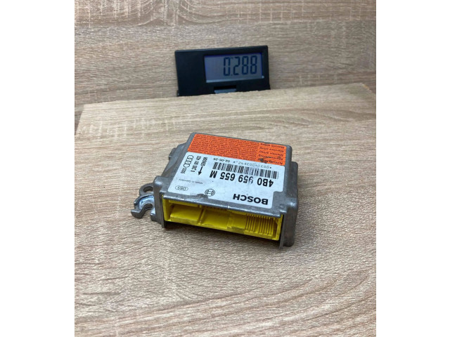 Блок подушек безопасности 4B0959655M, 0285001432   Audi A6 S6 C5 4B