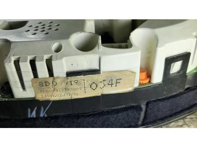 Панель приборов 8D0919034F, 88311225   Audi A4 S4 B5 8D       