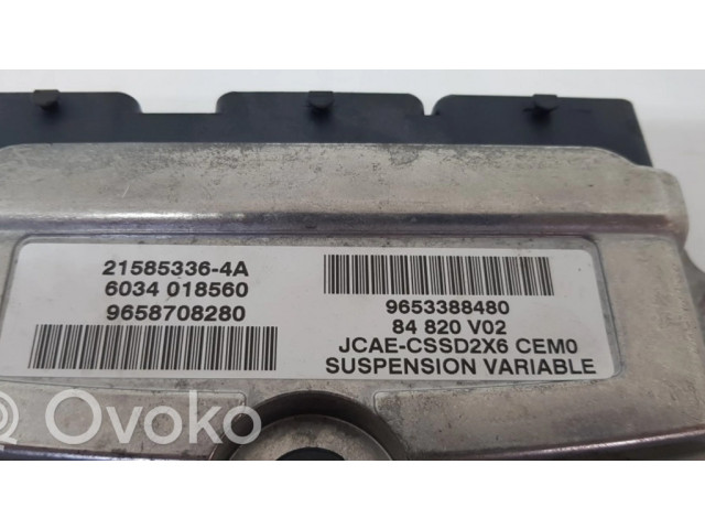 Блок комфорта 9658708280, 9653388480   Citroen C6   