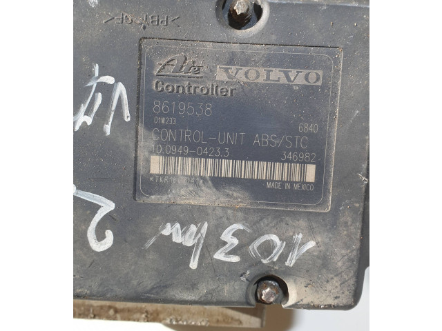 Блок АБС 8619538, 346982   Volvo  V70  2000 - 2004 года