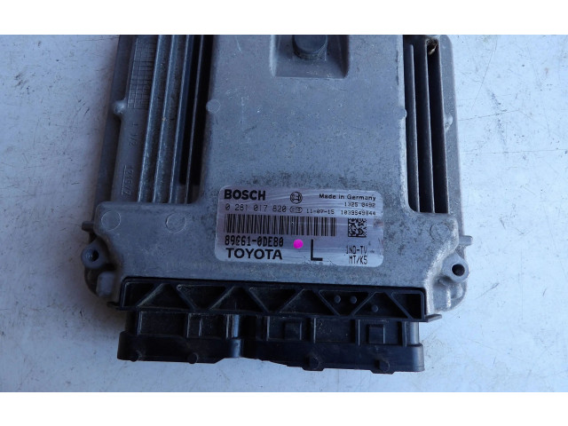 Блок управления двигателя 896610DE80, 1039S49844   Toyota Yaris