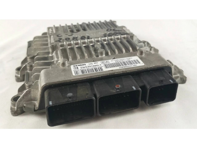 Блок управления двигателя 9655041480, 5WS40199DT   Citroen C4 I