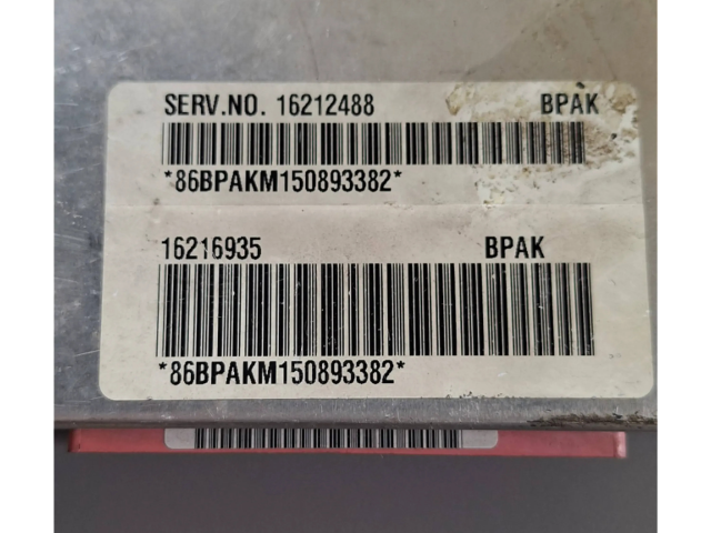 Блок управления двигателем Блок управления 16212488, 16216935   Ford Mustang V