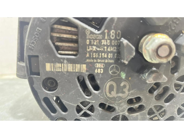 Генератор A1561540102, ALTERNADOR   Mercedes-Benz ML W164      