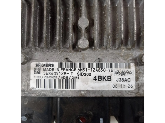 Блок управления двигателя 6M51-12A650-YB   Ford Focus