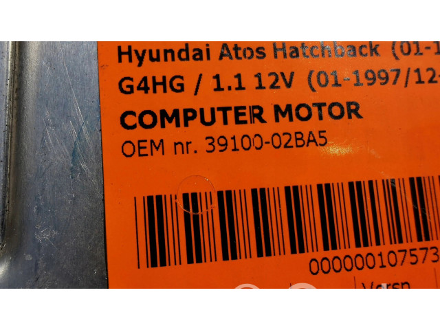 Комплект блоков управления 39100-02BA5   Hyundai Atos Classic