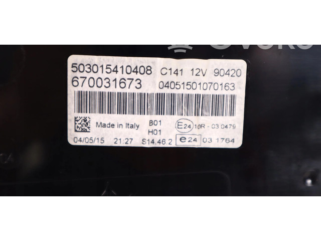 Панель приборов 670031673   Maserati Ghibli       