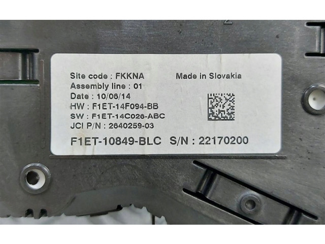Přístrojová deska  Ford Focus C-MAX 2018 F1ET-14F094-BB  