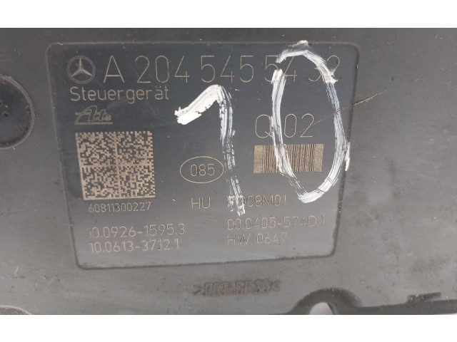 Jednotka ABS A2045455432, 2045455432   Mercedes-Benz C W204 2008