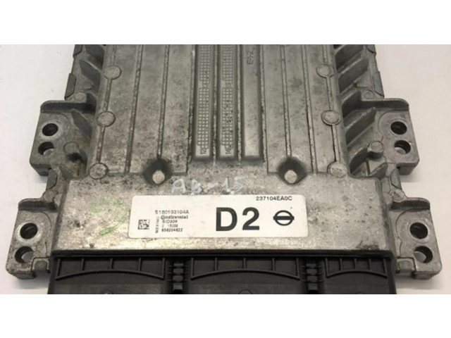 Блок управления двигателя 237104EA0C, S180193104A   Nissan Qashqai