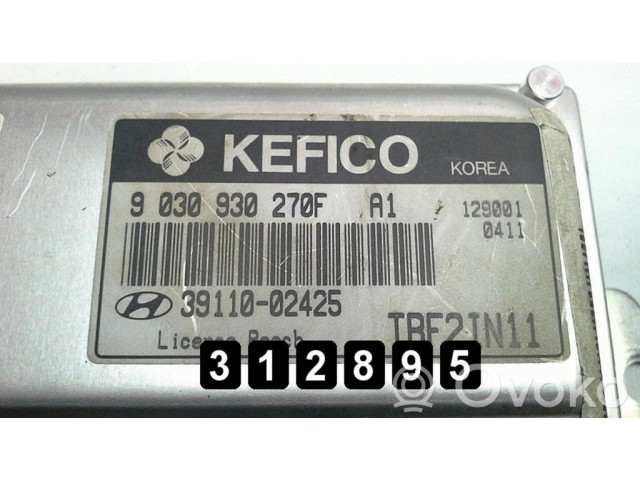Řídící jednotka 39110-02425   Hyundai Getz 2003