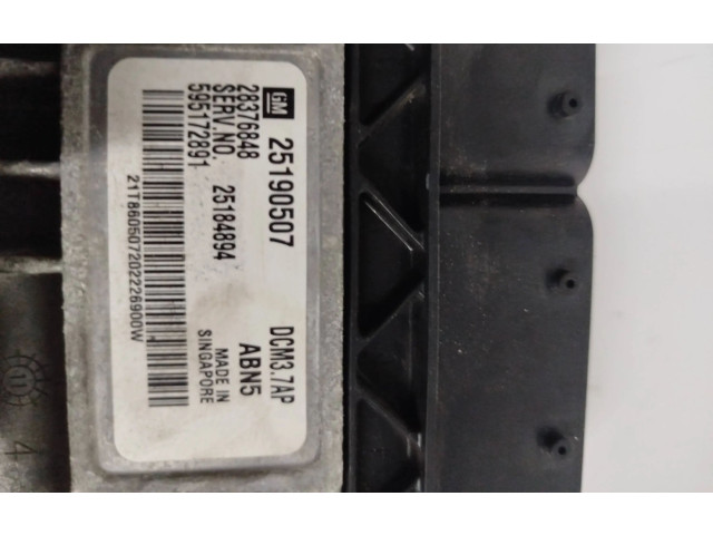 Řídící jednotka 25184894, 28376848   Opel Antara 2012