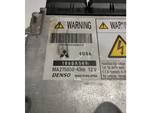 Řídící jednotka 1860A549, MA2758004366   Mitsubishi L200 2008