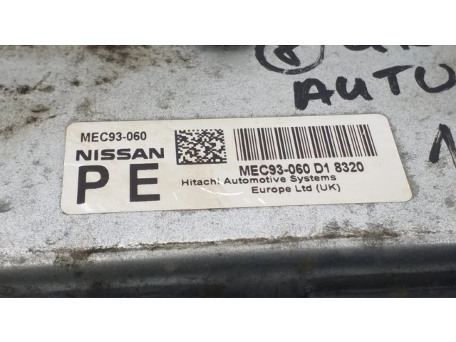 Řídící jednotka MEC93060   Nissan Note (E11) 2008