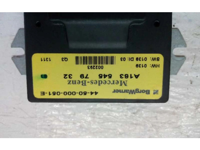 Řídící jednotka A1635457932   Mercedes-Benz ML W163 