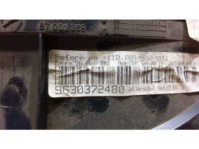 Přístrojová deska  Peugeot 406 1998 9630372480  
