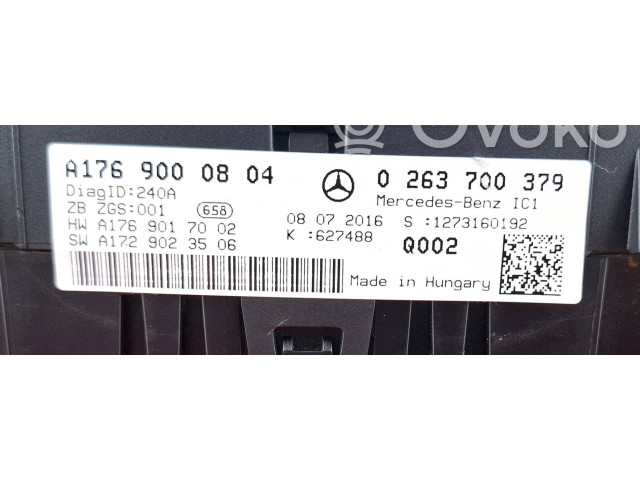 Přístrojová deska  Mercedes-Benz A W176 2017 A1769000804  