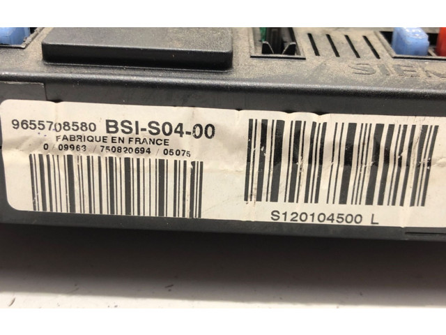 Pojistková skříňka Řídící jednotka BSM 9655708580   Peugeot 407 2004