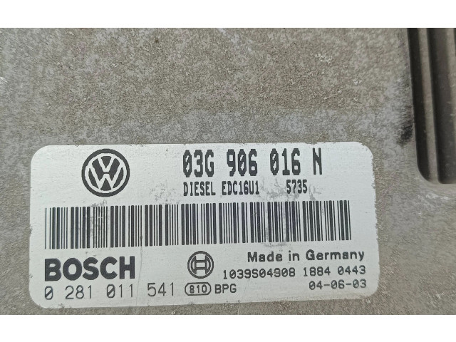 Блок управления 03G906016N, 1039S04908   Volkswagen Caddy