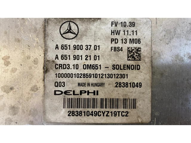 Řídící jednotka A6519003701, A6519012101   Mercedes-Benz E W211 2003