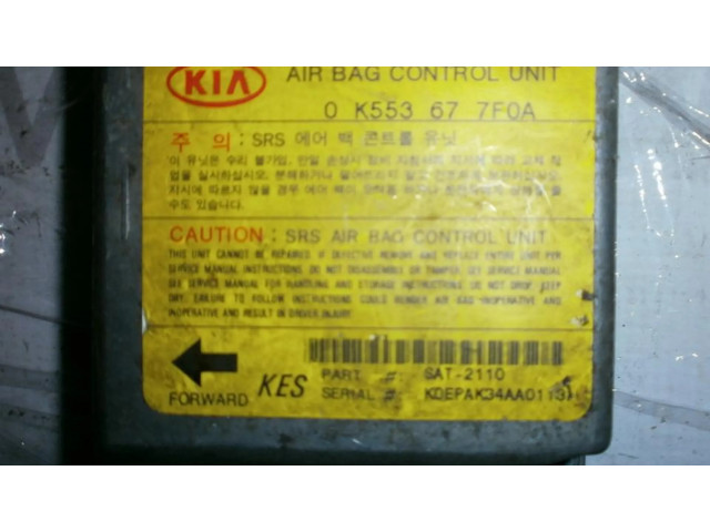 Блок подушек безопасности 0K553677F0A   KIA Carnival