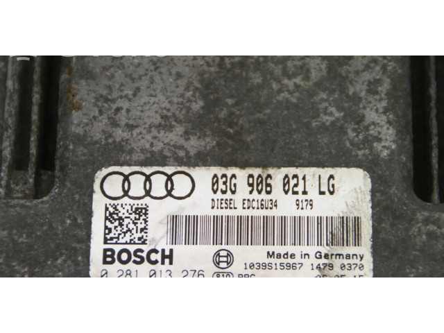 Блок управления двигателя 03G906021LG   Audi A3 S3 8P