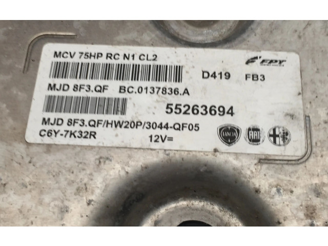 Řídící jednotka MJD8F3.QF, 55263694   Fiat Fiorino 2013