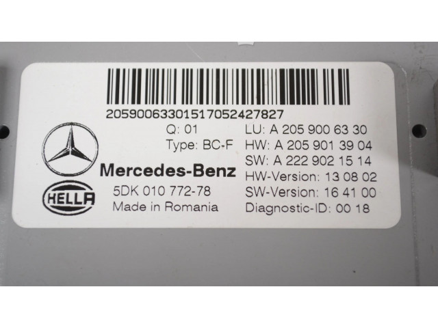 Блок комфорта A2059006330, A2059013904   Mercedes-Benz GLC X253 C253   