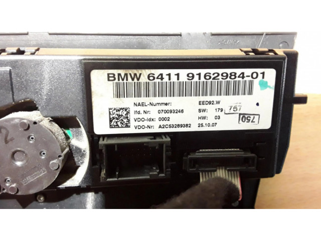 Блок управления климат-контролем 9162984   BMW 3 E92 E93