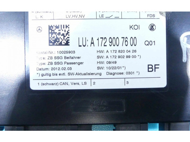 Блок комфорта A1729007600, IMPRK1077152   Mercedes-Benz CLS C218 X218   