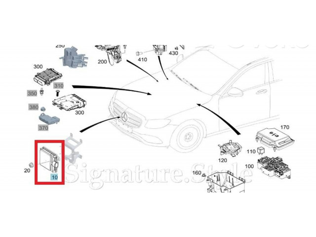 Радар круиз контроля     A0009002839, A0009007913  Mercedes-Benz CLS C257