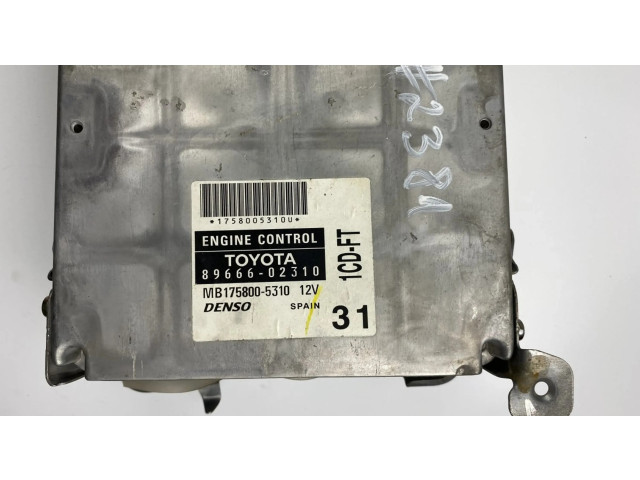 Řídící jednotka 8966602310, 89666-02310   Toyota Corolla E120 E130 2003
