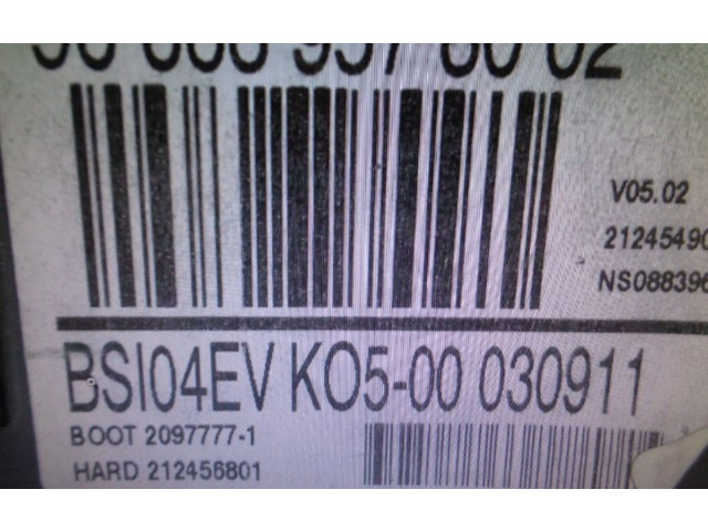 Pojistková skříňka Řídící jednotka BSM 9666895780, 281197595   Peugeot 308 2012