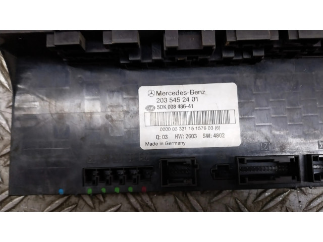   Pojistková skříňka    Mercedes-Benz C W203 2003