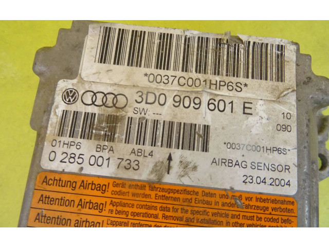 Блок управления надувных подушек     3D0909601E    Volkswagen Phaeton 