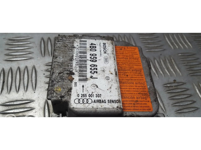 Блок подушек безопасности 4B0959655J, 0285001307   Audi A6 S6 C5 4B