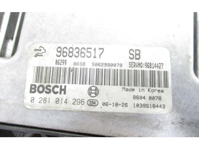 Řídící jednotka 0281014296   Opel Antara 