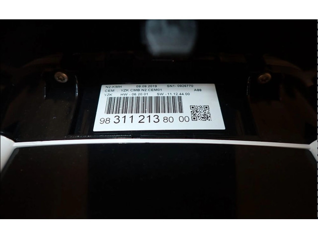 Спидометр (приборный щиток) 9836322380   Citroen C3 Aircross    