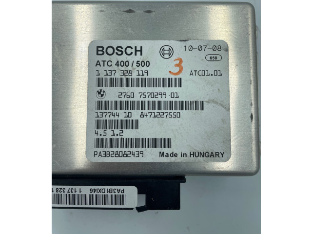 Блок управления коробкой передач 7570299, 1137328119   BMW X3 E83
