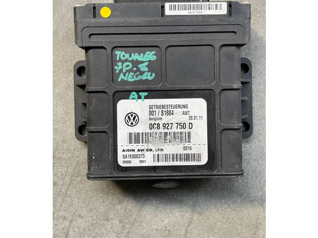 Блок управления коробкой передач 0C8927750D, SA1E000373   Volkswagen Touareg II