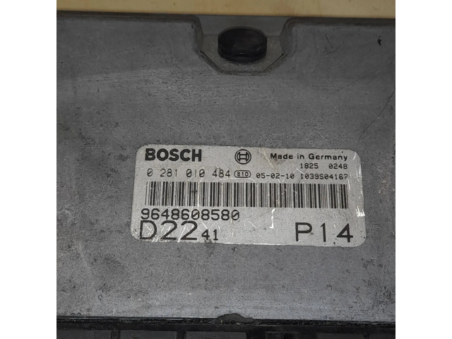 Блок управления двигателя 9648608580, 1039S04167   Citroen Jumper