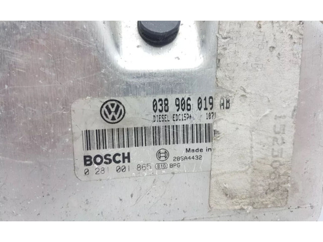 Řídící jednotka 038906019AB   Seat Alhambra (Mk1) 2001