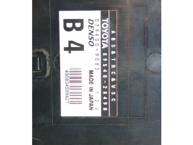 Блок управления АБС 8954028490, 0794009083   Toyota Previa (XR30, XR40) II
